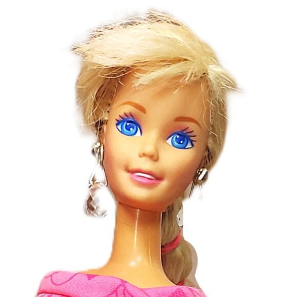 1992 Vintage Redressed Earring Magic Barbie W/Cool Boots - Picture 8 of 11